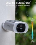 ieGeek 2K Solar Outdoor WiFi Security Camera