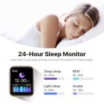 AI Smartwatch for Calls, Fitness & Notifications