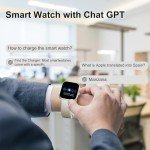 Multifunctional Smartwatch with AI Voice & Fitness Tracking