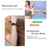 DAXIAOYU Pink Bluetooth Smart Watch with Health Tracker