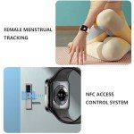 DAXIAOYU Pink Bluetooth Smart Watch with Health Tracker