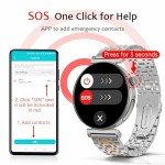 Pard Stylish Smartwatch with Health & AI Features