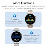 Pard Stylish Smartwatch with Health & AI Features