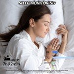 AI Smart Ring Health & Fitness Tracker - Black