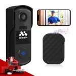 Allesin Wireless 1080P Video Doorbell with AI Detection