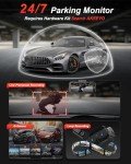 AKEEYO 3-Channel AI Dash Cam with Telephoto Lens
