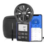 Bluetooth Handheld Anemometer with Weather Measurements
