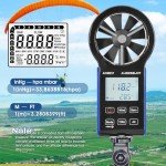 Bluetooth Handheld Anemometer with Weather Measurements