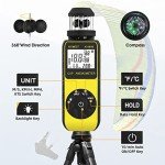 AIOMEST Handheld Anemometer for Wind Speed Measurement