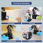 5DOF Arduino UNO Robotic Arm STEM Kit