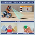 Raspberry Pi Robotic Arm Car Kit for AI Learning