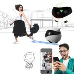 AI Robot Camera on Wheels for Home Use