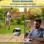 AI Robot Camera on Wheels for Home Use