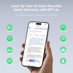 AI Voice Recorder with ChatGPT, 107 Languages