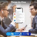 Taotuo Real-Time AI Language Translation Earbuds