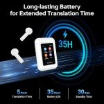 ANFIER A8 AI Translator Earbuds - 144 Languages