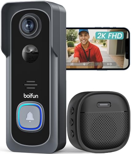 BOIFUN Video Doorbell with Camera