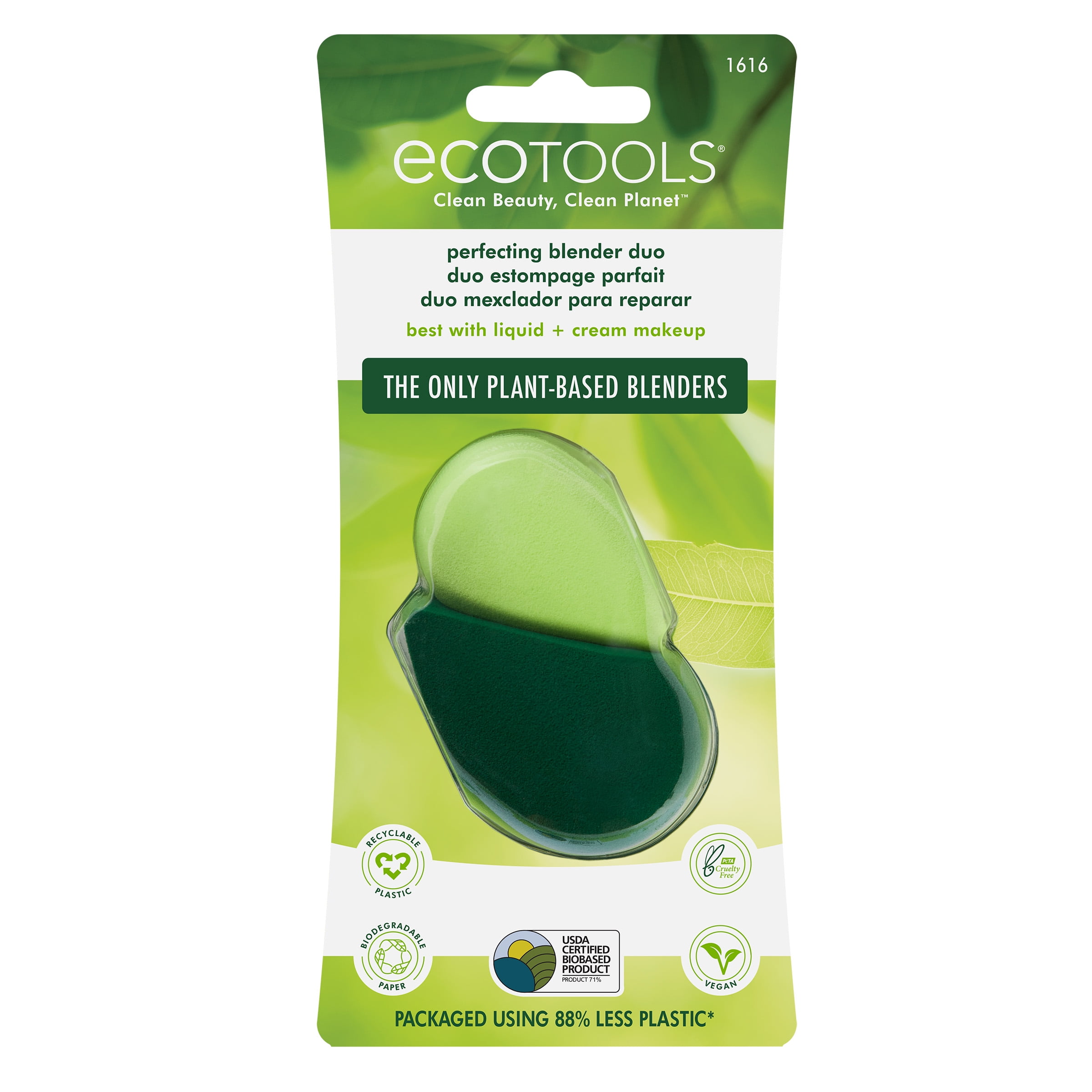 EcoTools Ecofoam Sponge Duo for Flawless Skin