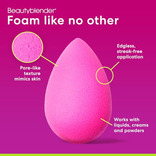 BEAUTYBLENDER Original Makeup Sponge for Flawless Finish