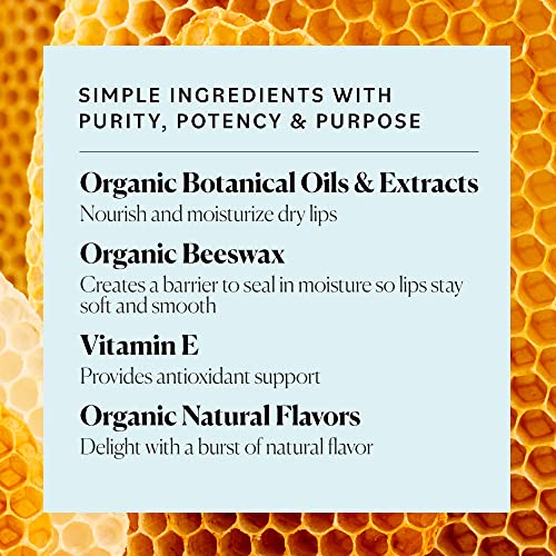 Sky Organics Organic Beeswax Lip Balm 6-Pack