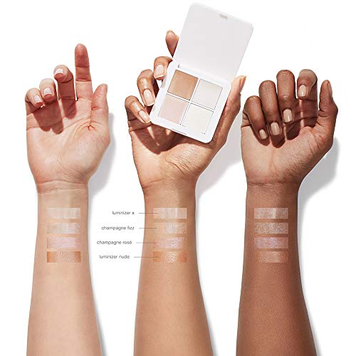 Organic 4-shade Highlighter Palette for Glowing Skin
