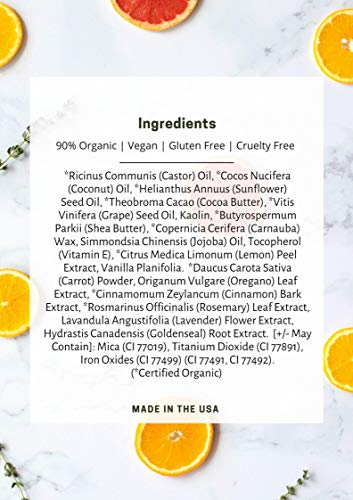 Mom's Secret 100% Natural Vegan Lip Gloss - Wine Not