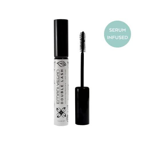 Emani Organic Double Lash Mascara & Serum - Granite
