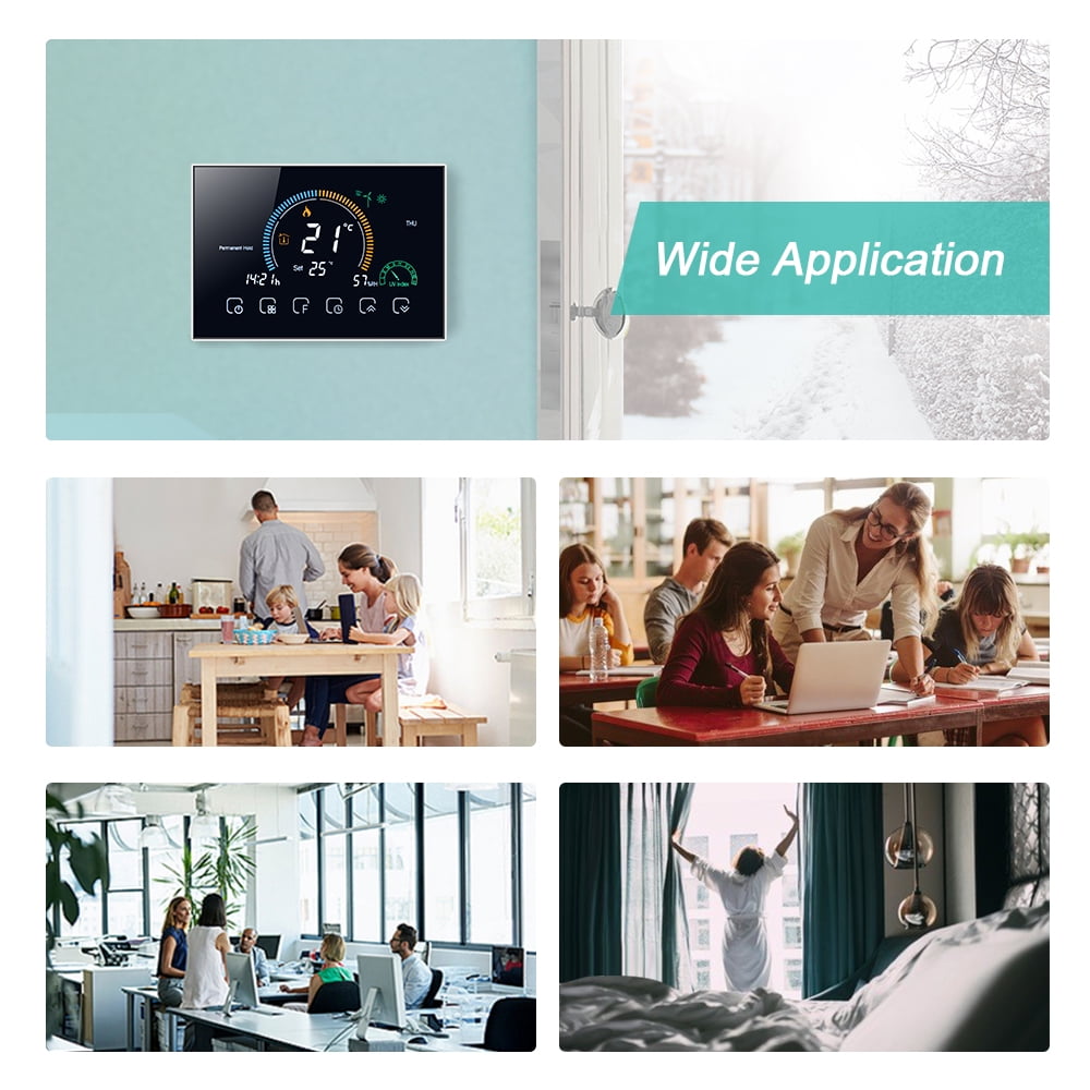 Goolrc Wi-Fi Smart Thermostat with Voice Control