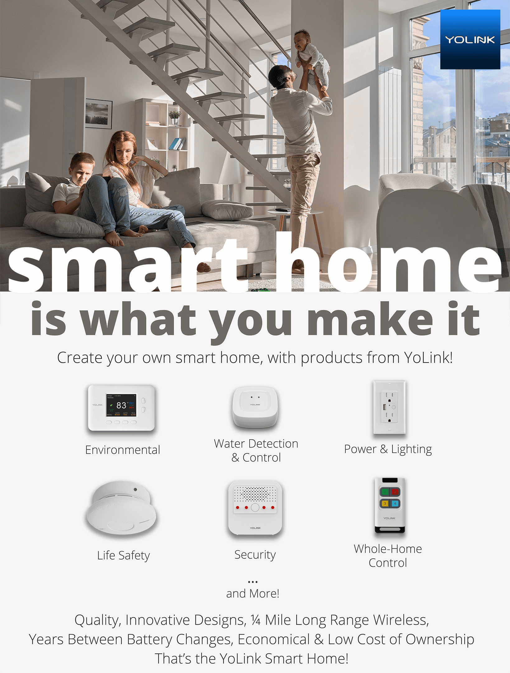 Wireless Outdoor Smart Siren & Alarm Controller Kit