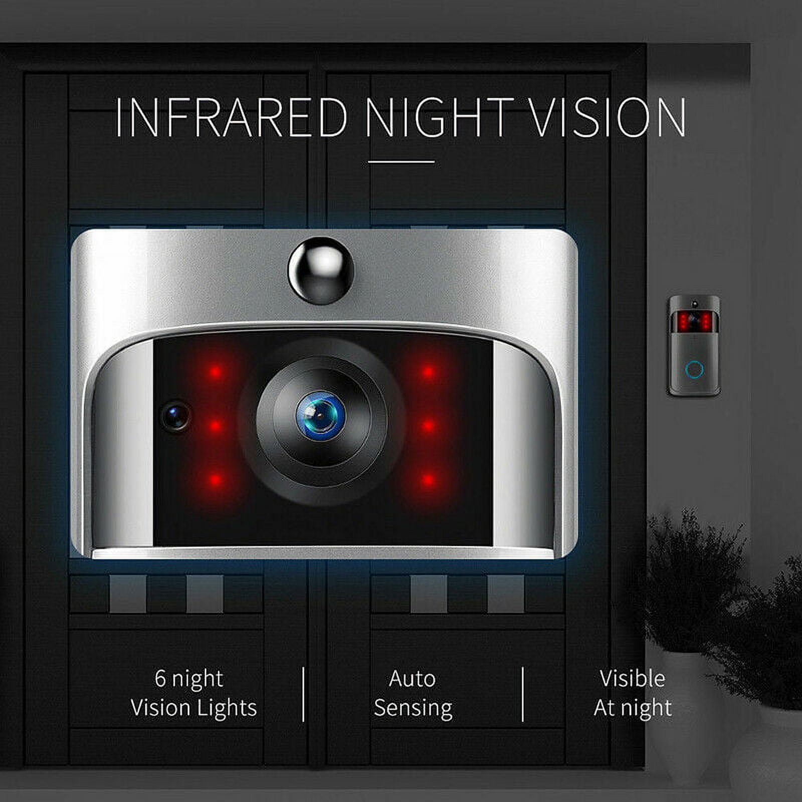 WiFi Doorbell Camera Ring Intercom Security Bell