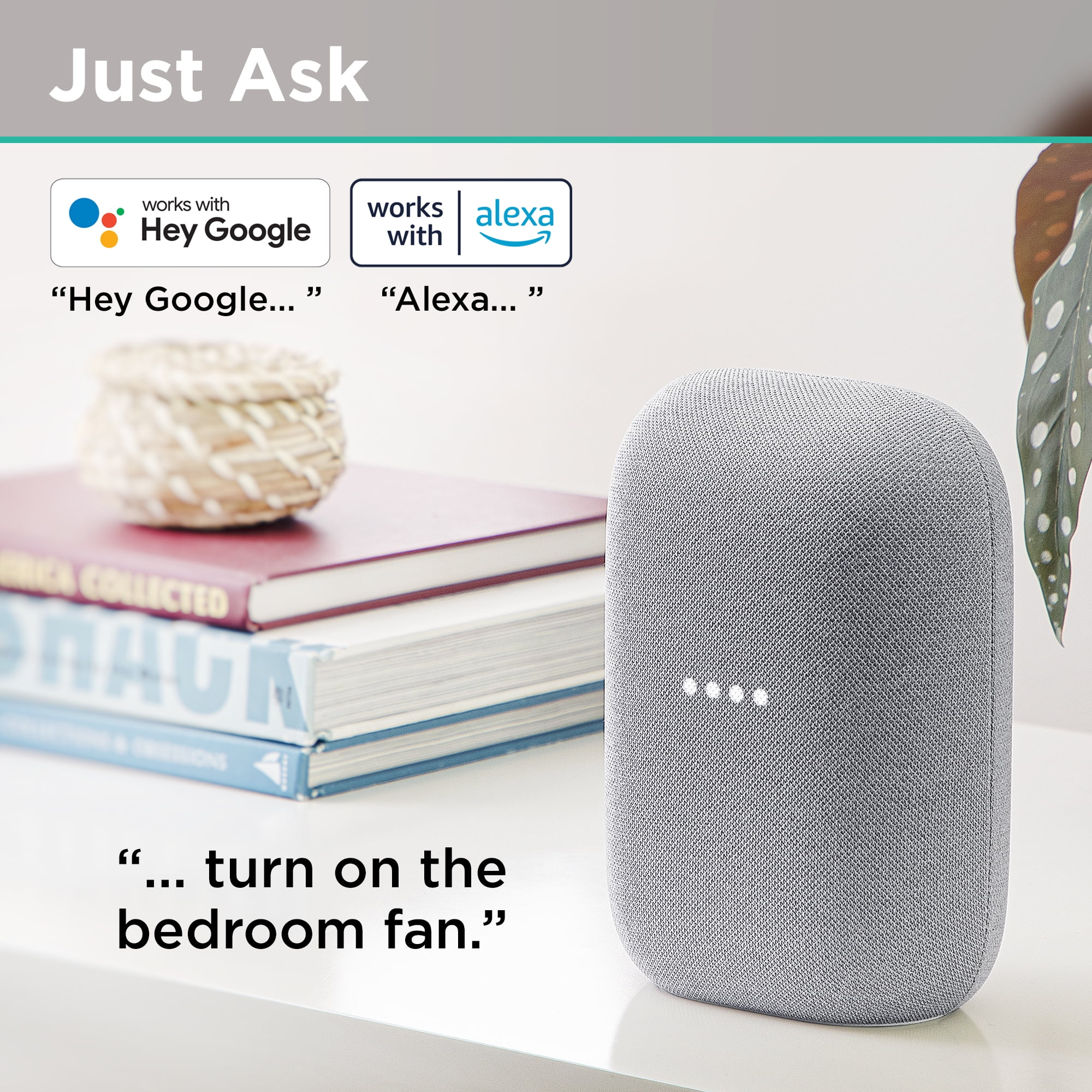 Alexa and Google Home Compatible Smart Plug (2 Pack)