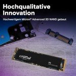 Crucial P3 4TB NVMe SSD mit 3500MB/s Geschwindigkeit