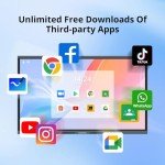 HUSHIDA 65 Zoll 4K UHD Interaktives Whiteboard