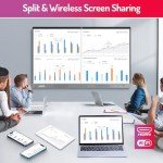 HKMLC 55 Zoll Interaktives Smart Board 4K UHD