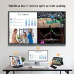 HUSHIDA 65 Zoll 4K UHD Interaktives Whiteboard