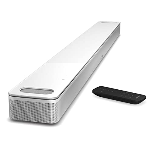 Bose White Smart Soundbar 900 & Bass Module 700