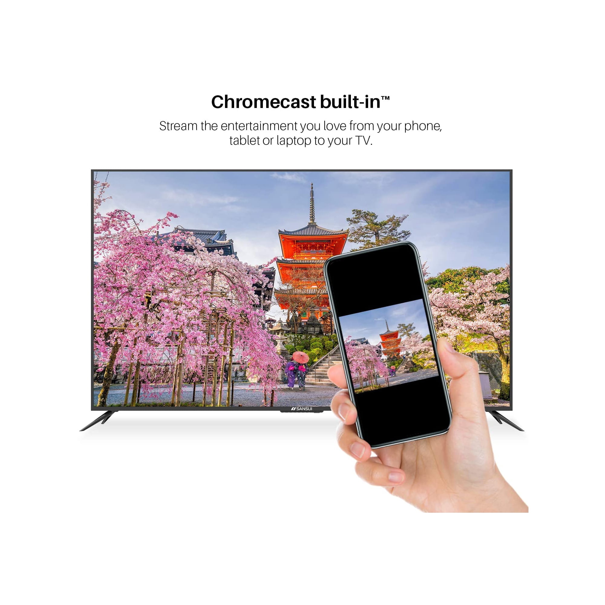 Sansui 50-Inch 4K HDR Smart LED TV