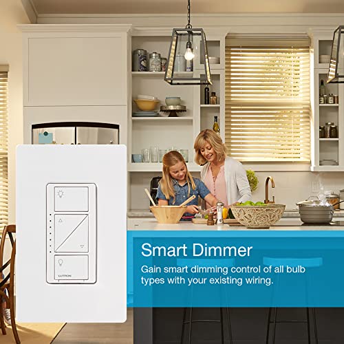 Lutron Caséta Wireless Smart Dimmer Switch - White