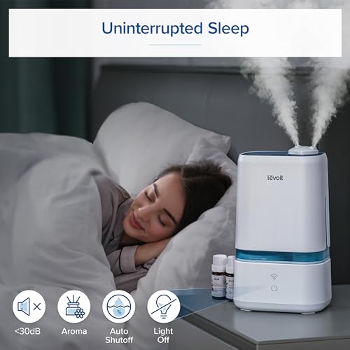 Smart Wi-Fi Humidifier with Essential Oils Diffuser