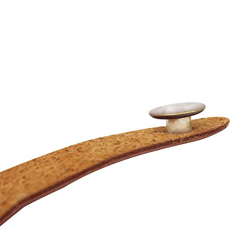 Vintage Leather Guitar Neck Strap Holder for Ukulele