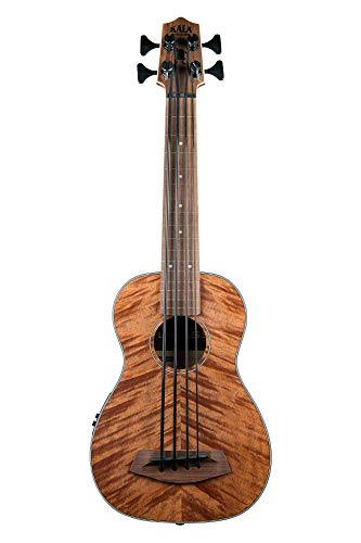 Kala Exotic Mahogany Fretless U-Bass Ukulele