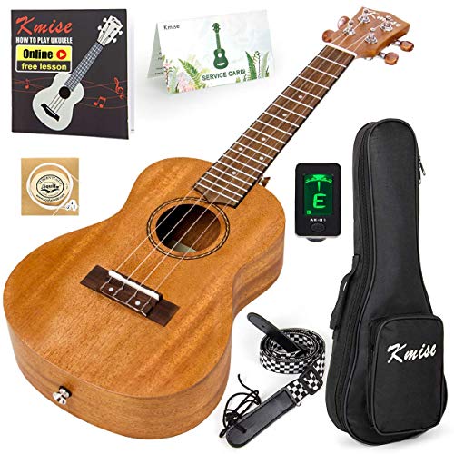 Kmise Tenor Ukulele, Vintage Hawaiian Mahogany Uke