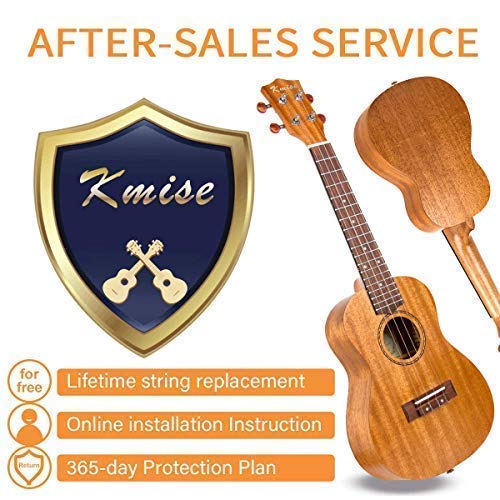 Kmise Tenor Ukulele, Vintage Hawaiian Mahogany Uke
