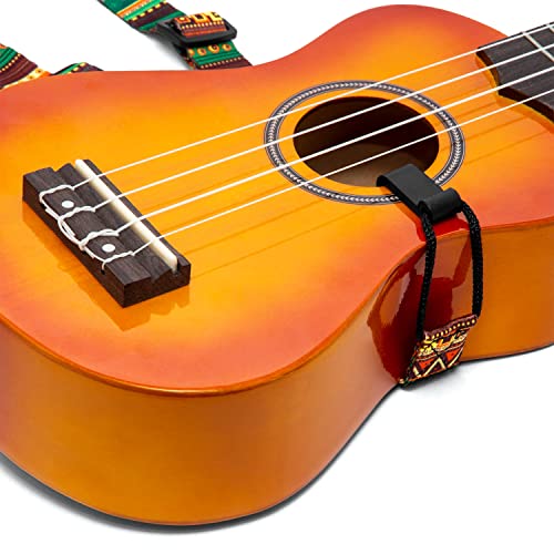 Aztec Style Ukulele Strap - Fits All Ukuleles