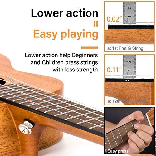 Kmise Tenor Ukulele, Vintage Hawaiian Mahogany Uke