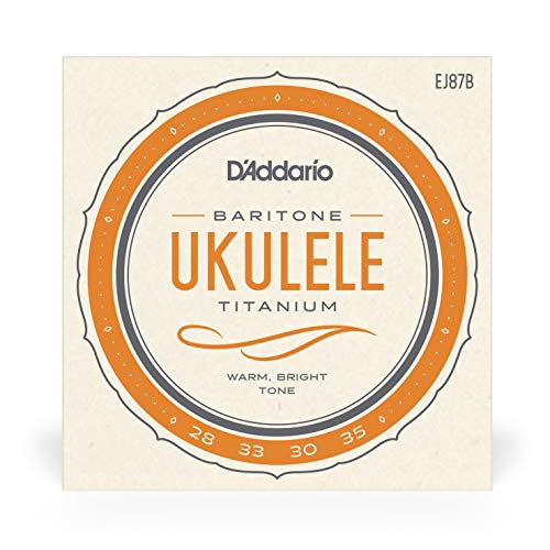 D'Addario EJ87B Titanium Baritone Ukulele Strings