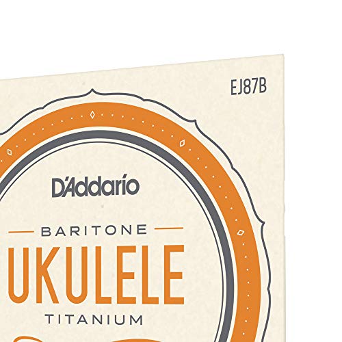 D'Addario EJ87B Titanium Baritone Ukulele Strings