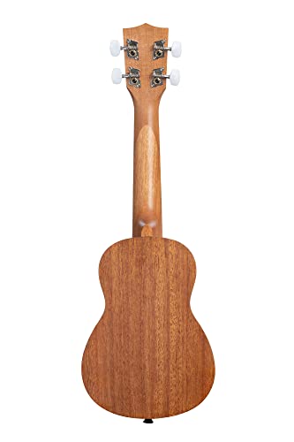 Kala 15S Satin Mahogany Ukulele - Hawaiian Laser Etched