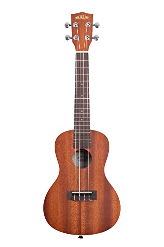 Kala Satin Mahogany Concert Ukulele - White Binding