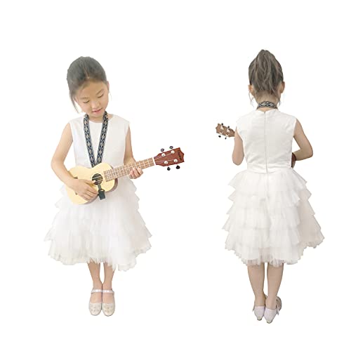 Rayzm Jacquard Weave Clip-on Ukulele Strap, Adjustable & Button-Free